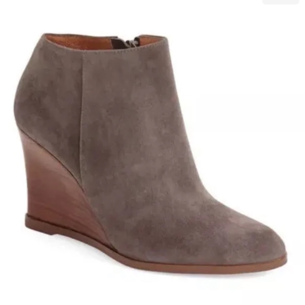 Halogen Selbi Charcoal Gray Bootie Sz 6